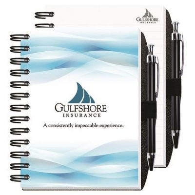 Full Color Impression Journal w/Pen Safe (5" x 7")