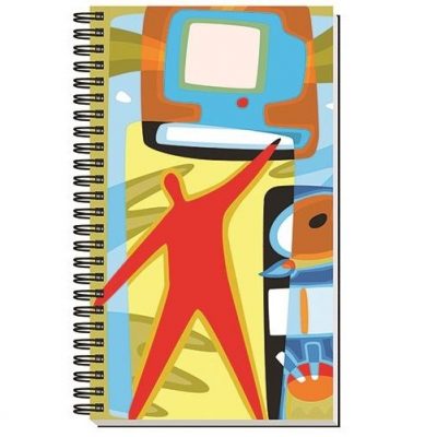 Gloss Cover Journals w/50 Sheets (5 1/4" X 8 1/4")