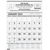 Contractor Calendar w/1 Image & 1C Imprint (18" x 25")