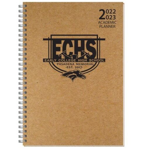 Academic Journal Planner w/Smooth Cover (7"x10")-3