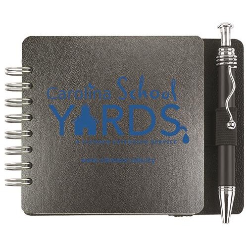 Classic Square Journal w/50 Sheets & Pen (3 11/16")-7
