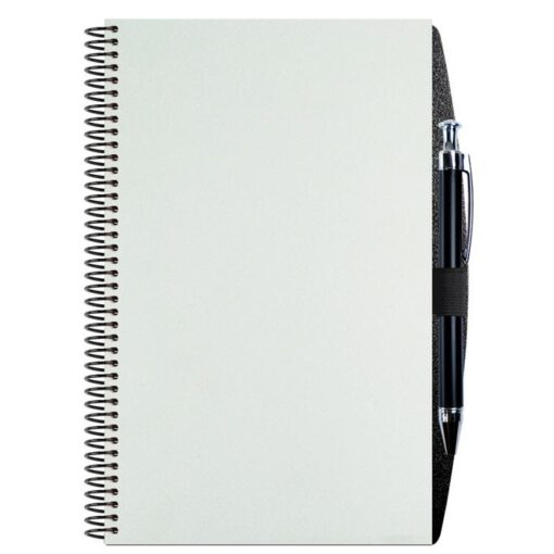 Poly Weekly Planner w/Pen Safe Back Cover & Pen-6