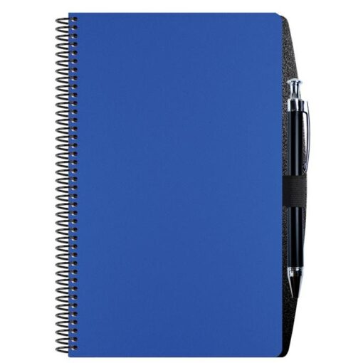 Poly Weekly Planner w/Pen Safe Back Cover & Pen-7
