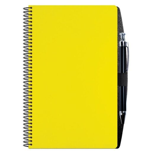Poly Weekly Planner w/Pen Safe Back Cover & Pen-10