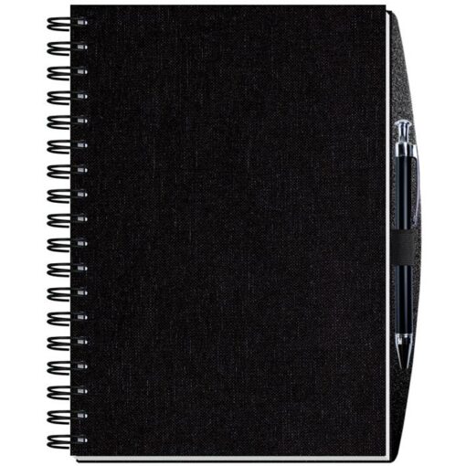 Time Managers Calendar w/Pen Safe Back Cover & Pen (7"x10")-2
